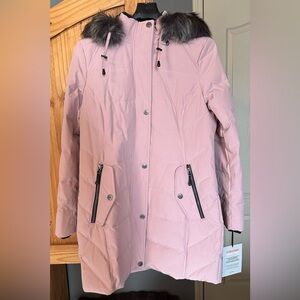 NWT Pink Arctic Expedition down parka sz S